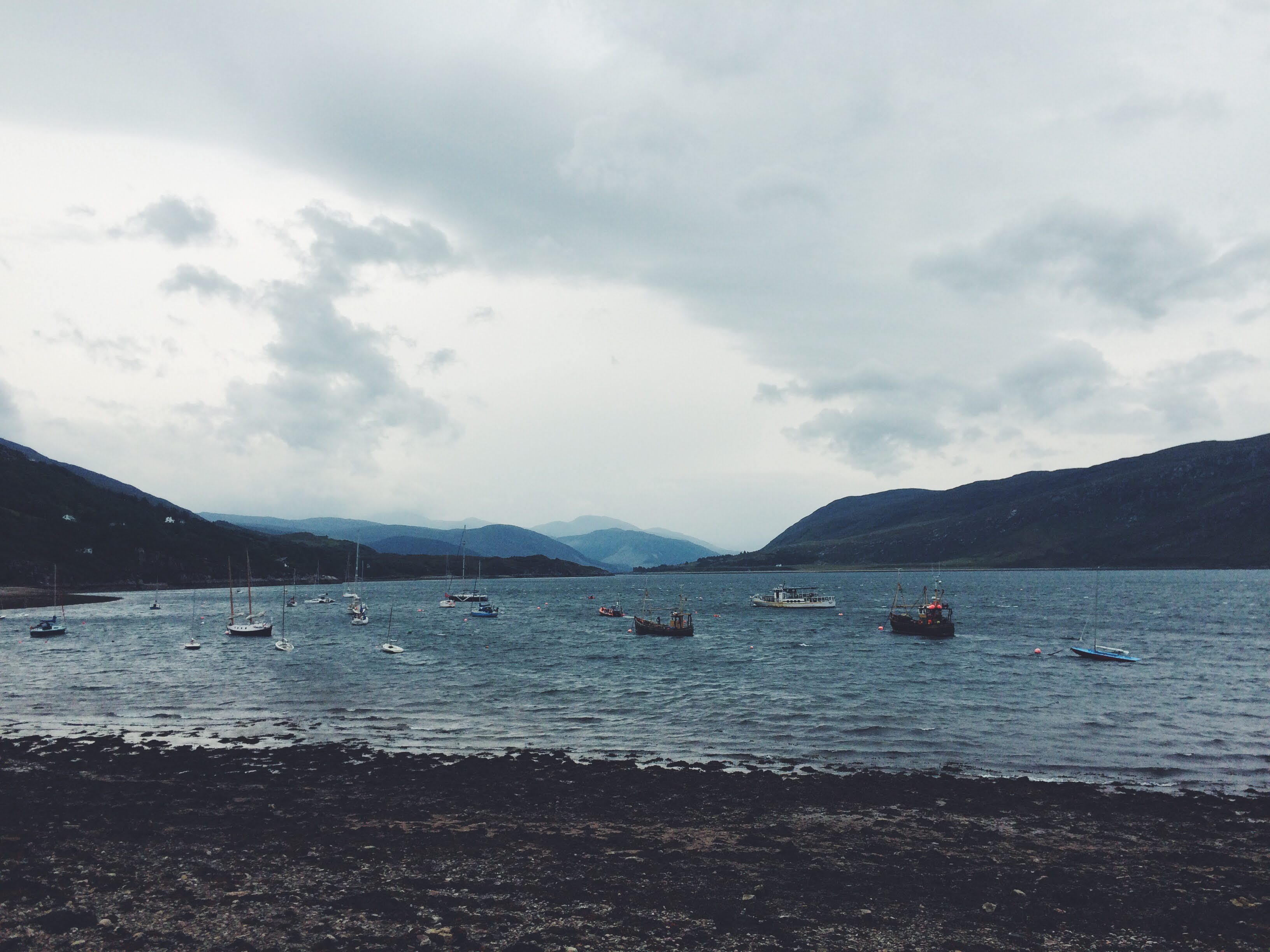 Boats at Ullapool Harbour