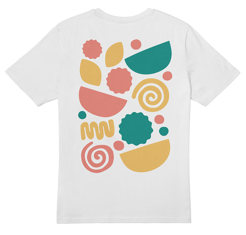 Yolk + Pod T-shirt back