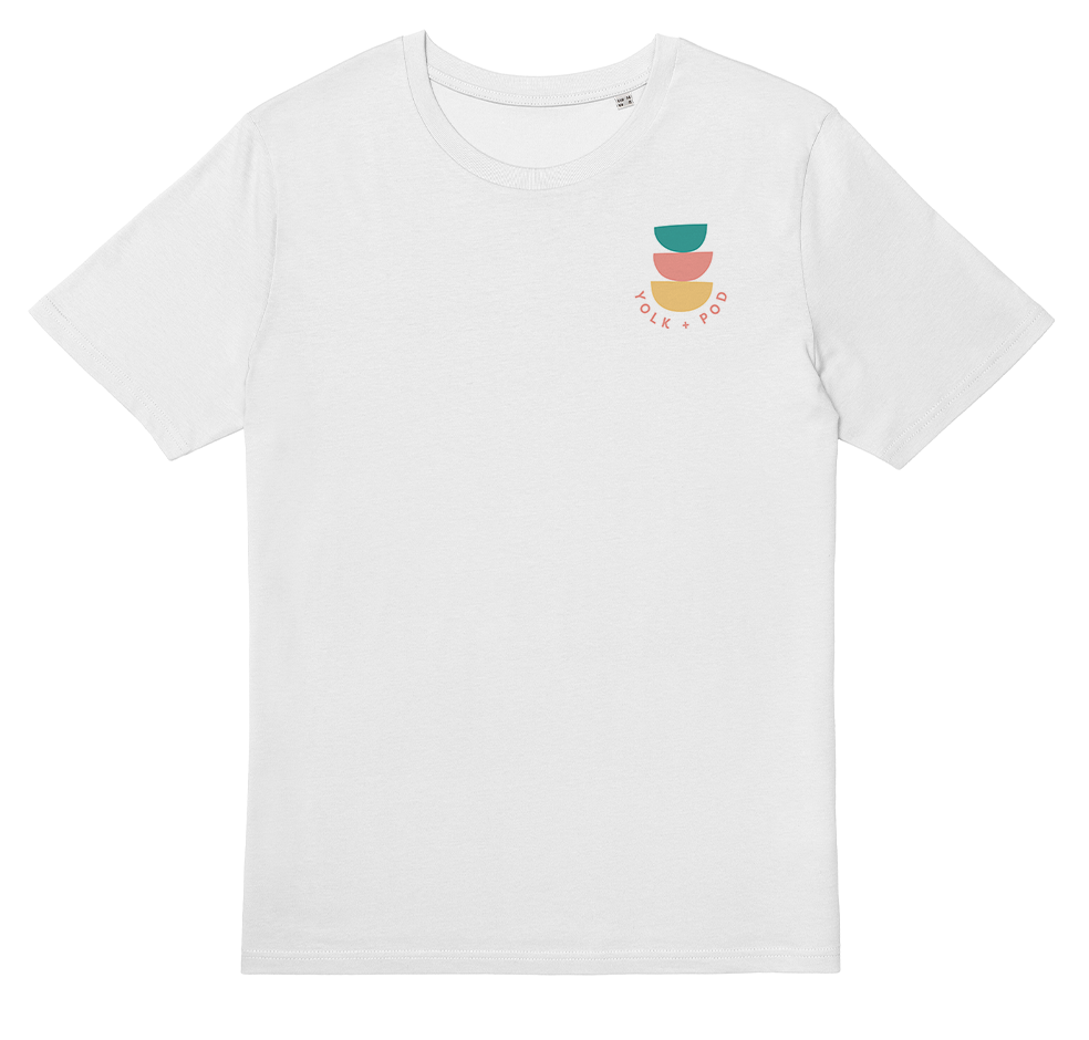 Yolk + Pod T-shirt front